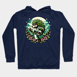 Karate Hedgehog Hoodie